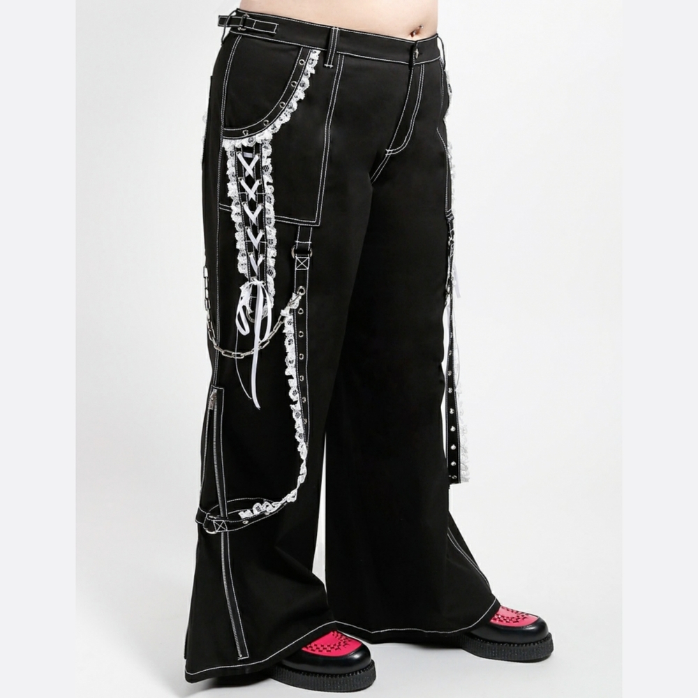 Tripp NYC Dark Street Lolita Pants 16 Plus - Picture 7 of 11